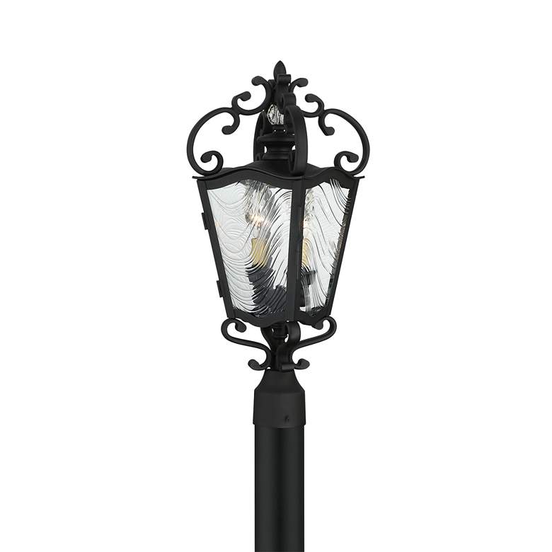 Image 1 Brixton Ivy 28 1/4 inch High Coal Outdoor Post Light