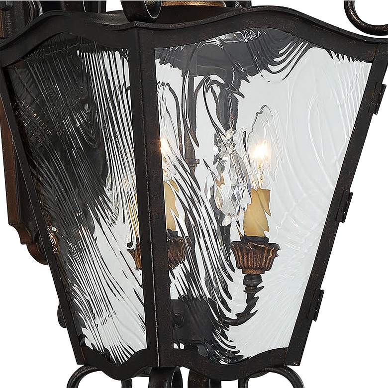 Image 2 Brixton Ivy 32 1/4 inch High Aged Patina Outdoor Wall Light more views