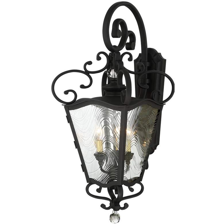 Image 2 Brixton Ivy 32 1/4 inch High Coal Outdoor Wall Light more views