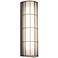 Broadway 13 1/2" High Textured Gray LED Outdoor Wall Light