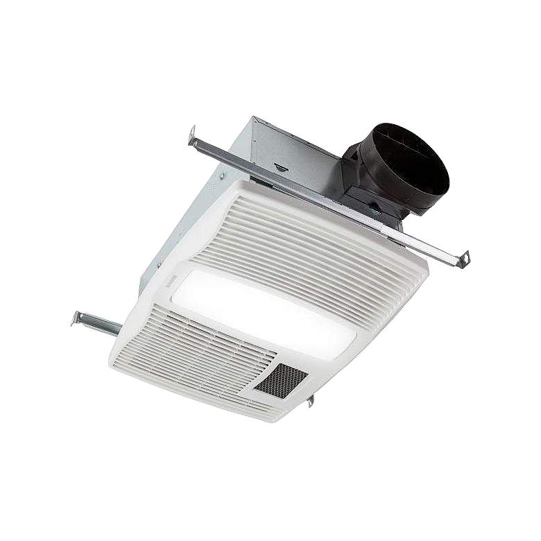 Image 1 Broan 110 CFM Heater and Light Bathroom Fan