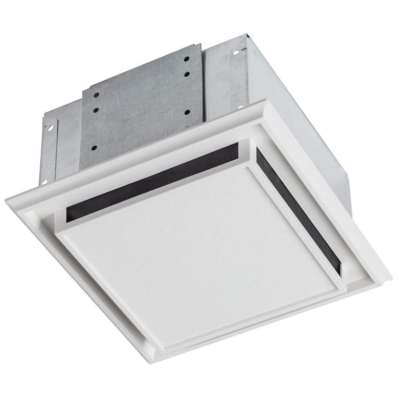 Image 1 Broan Duct-free White Exhaust Fan with Charcoal Filter