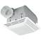 Broan Economy White 80 CFM 2.5 Sones Exhaust Fan with Light