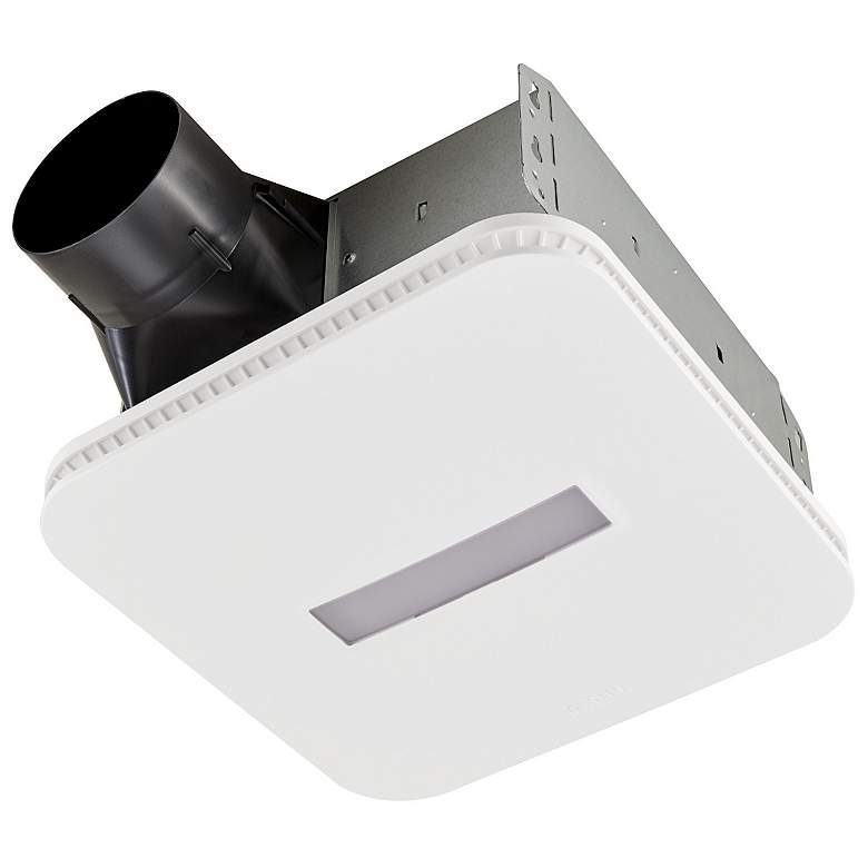 Image 4 Broan Flex White 110 CFM 1.0 sone Exhaust Fan w/ LED Light more views