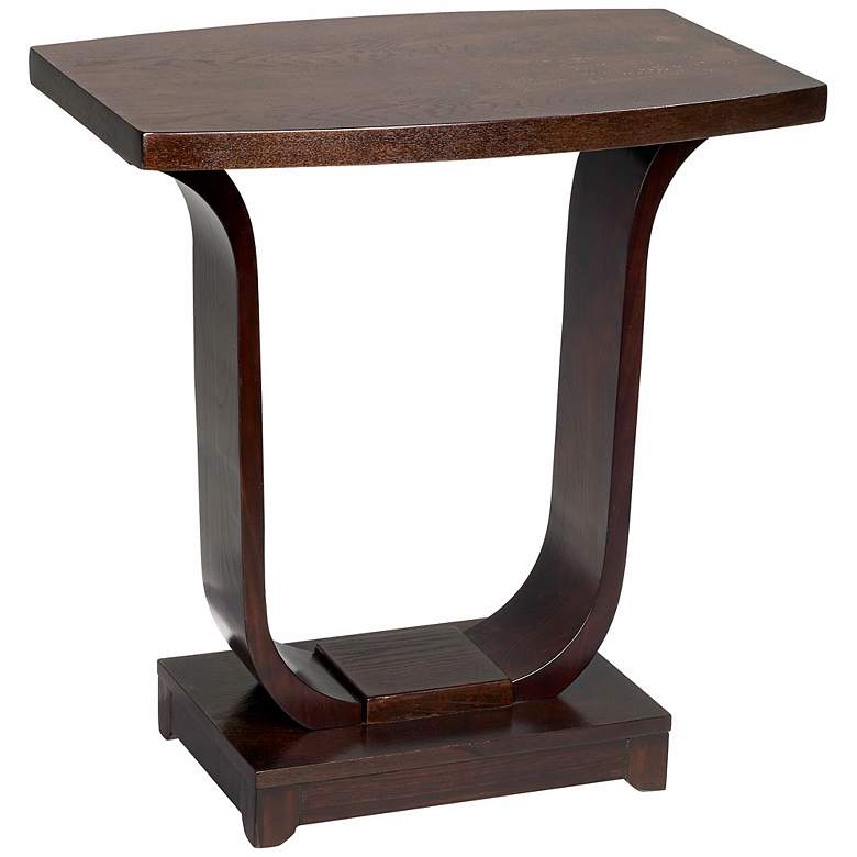 Image 1 Broch Espresso Accent Table