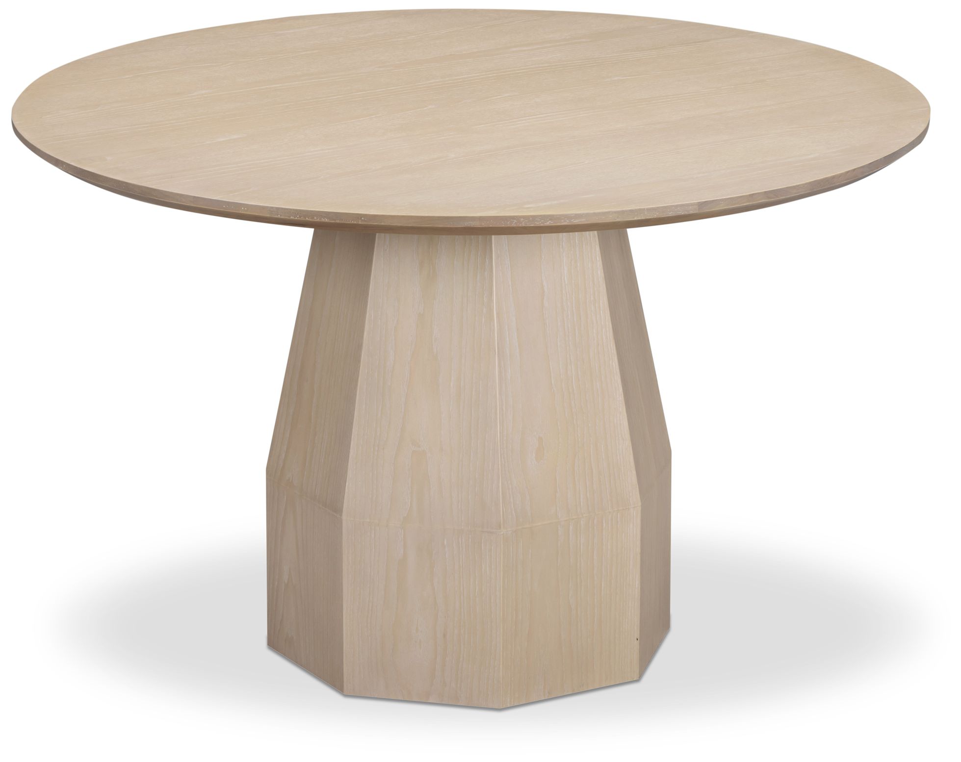 Image 2 Brocha Driftwood 48" Round Ash Dining Table more views