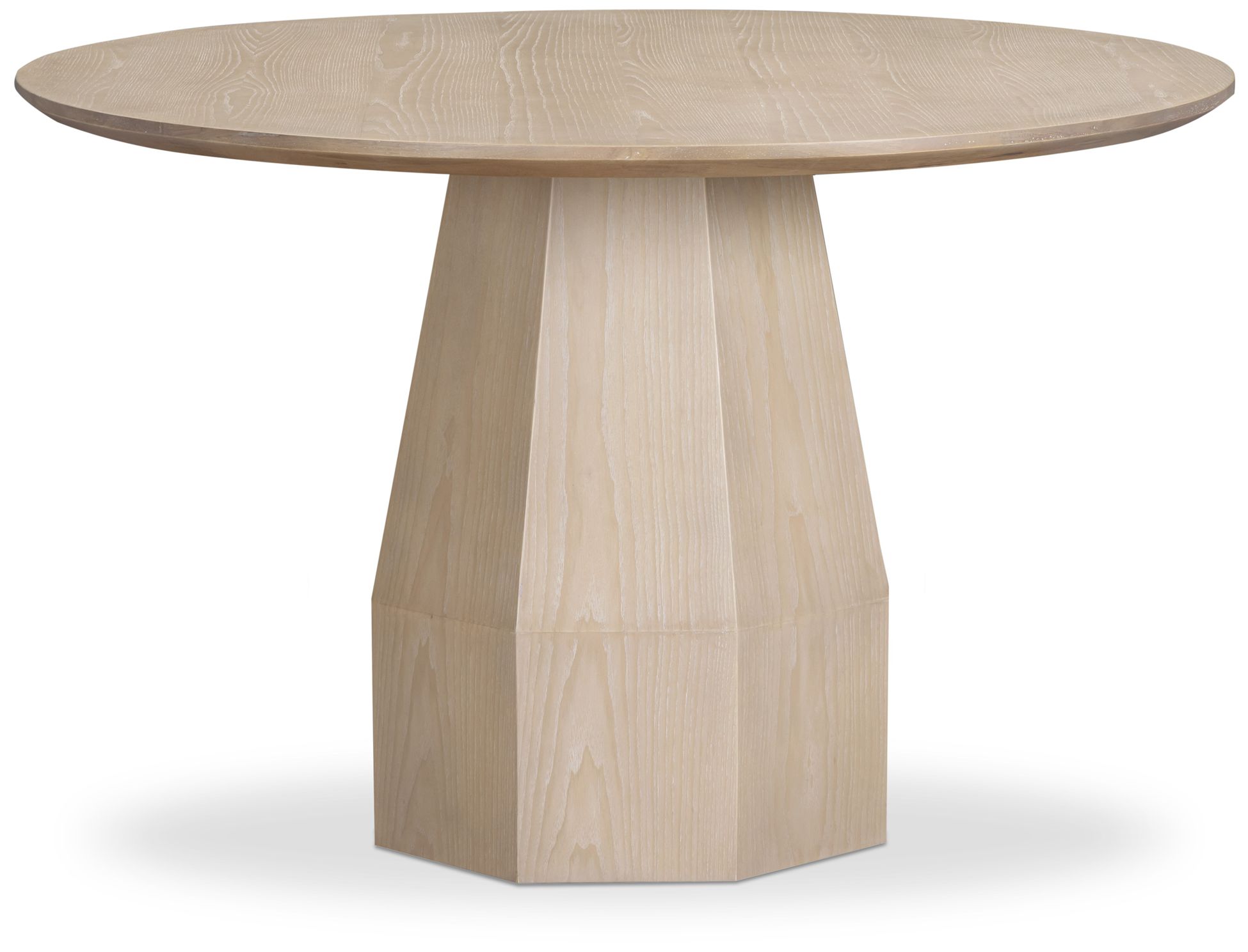 Image 3 Brocha Driftwood 48" Round Ash Dining Table more views