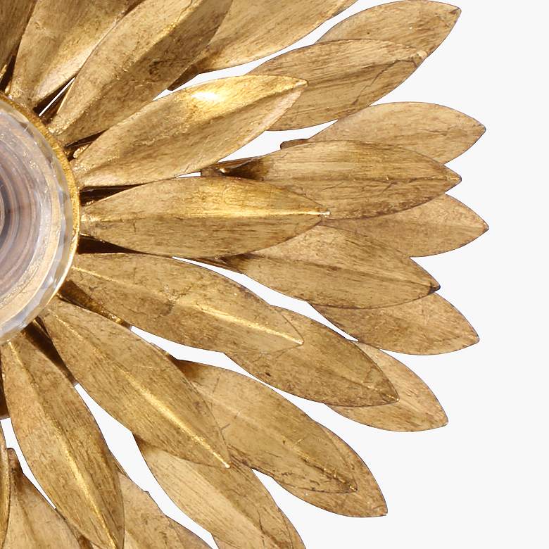 Image 2 Broche 1 Light Antique Gold Sconce more views