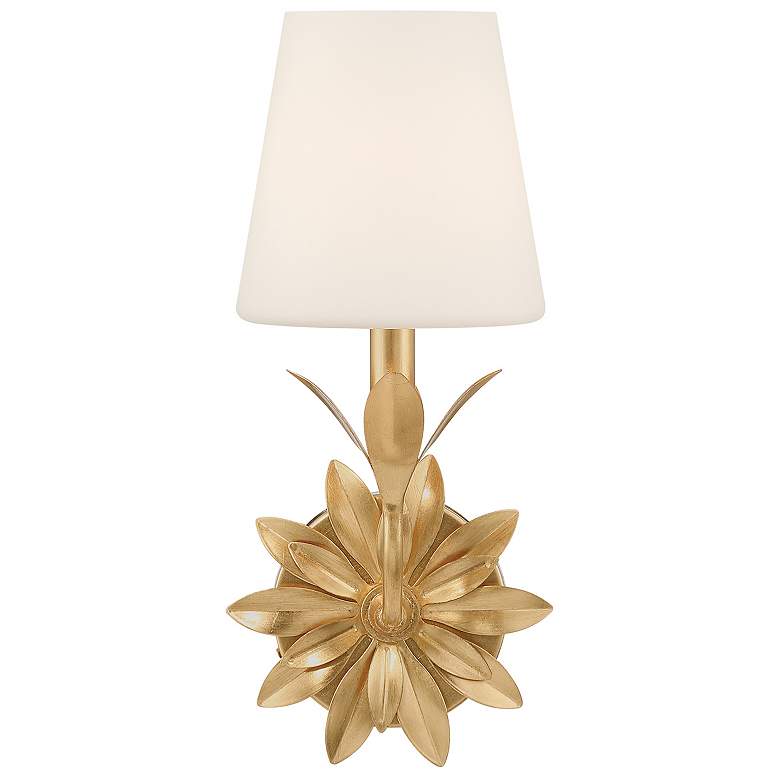 Image 3 Broche 1 Light Antique Gold Sconce more views