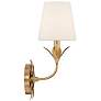 4_Broche 1 Light Antique Gold Sconce more views