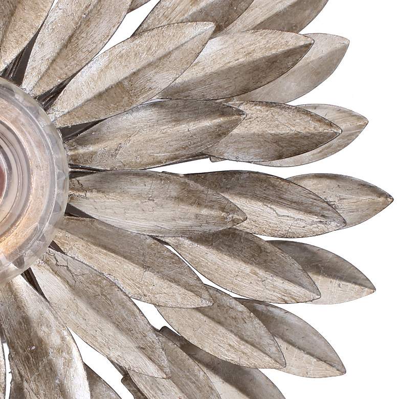 Image 2 Broche 1 Light Antique Silver Sconce more views