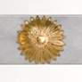 4_Broche 18" Wide Gold and Antique Silver 3-Light Bath Light more views