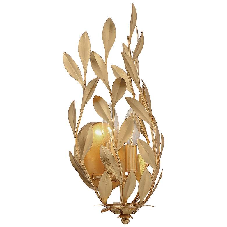 Image 4 Broche 2 Light Antique Gold Sconce more views