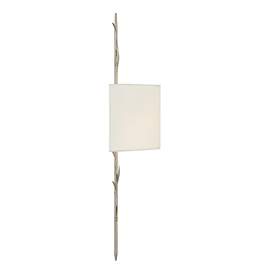 Image5 of Broche 2 Light Antique Silver Sconce more views