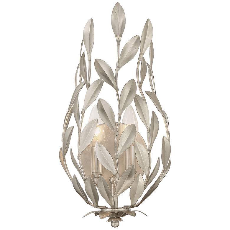 Image 2 Broche 2 Light Antique Silver Sconce