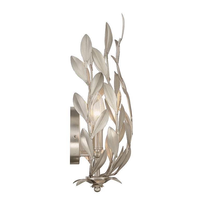 Image 5 Broche 2 Light Antique Silver Sconce more views