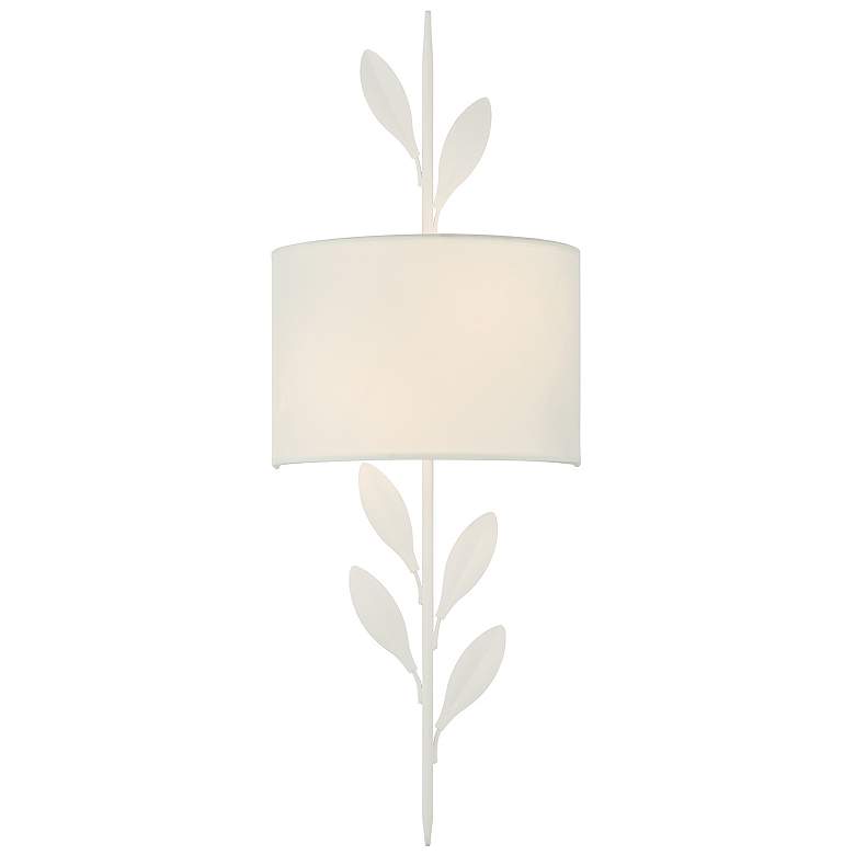 Image 2 Broche 2 Light Matte White Sconce