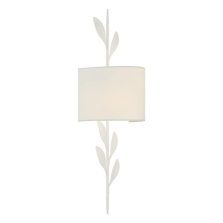 Image 4 Broche 2 Light Matte White Sconce more views