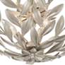 6_Broche 20 3/4" Wide Antique Silver 4-Light Ceiling Light more views