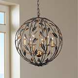 Crystorama Broche 16 Wide Antique Gold Ceiling Light - #7T148