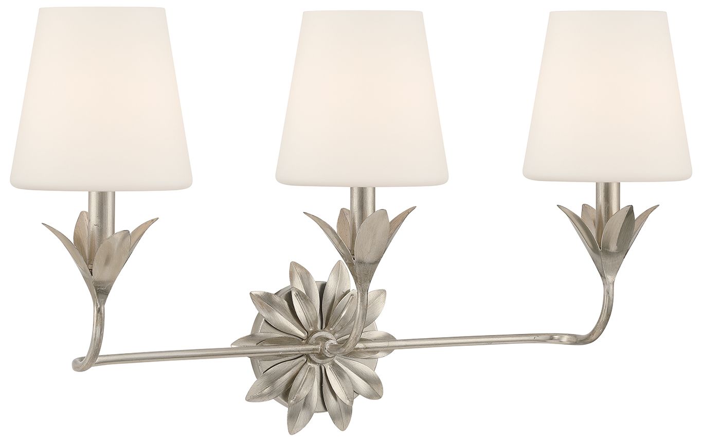 Image 3 Broche 25'' Antique Silver Bathroom Vanity more views