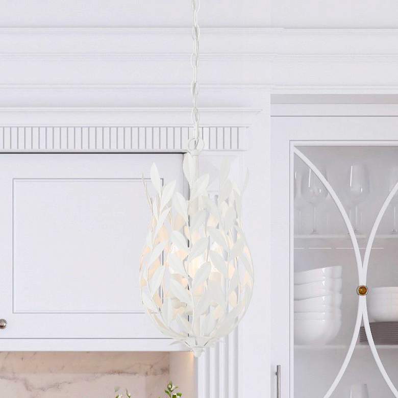 Image 1 Broche 3 Light Matte White Mini Pendant