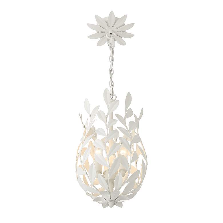 Image 5 Broche 3 Light Matte White Mini Pendant more views