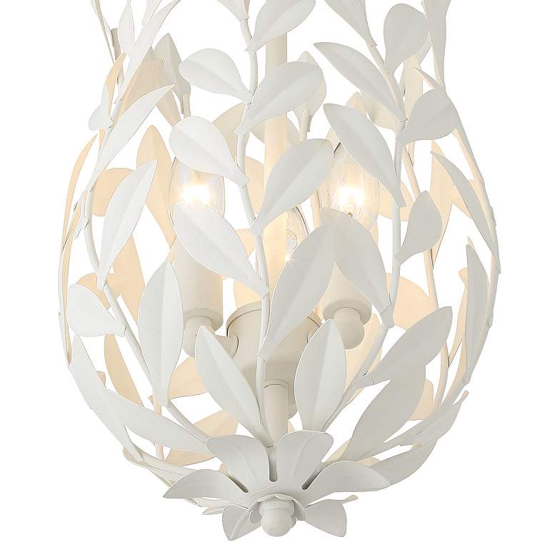 Image 6 Broche 3 Light Matte White Mini Pendant more views