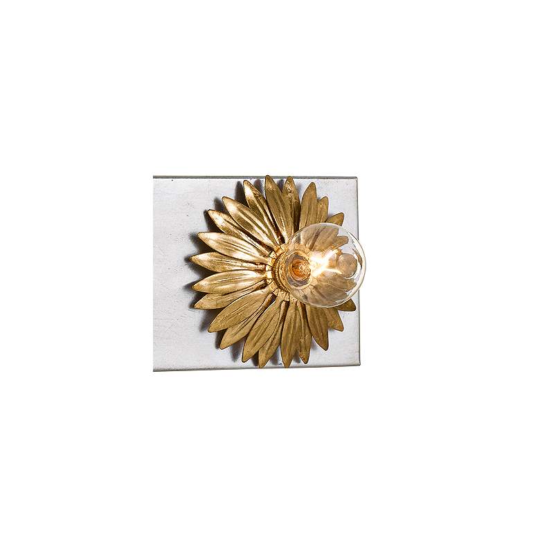 Image 2 Broche 31 inch Wide Gold and Antique Silver 5-Light Bath Light more views