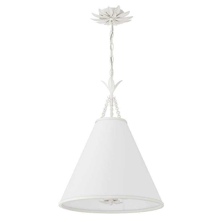 Image 3 Broche 4 Light Matte White Pendant more views