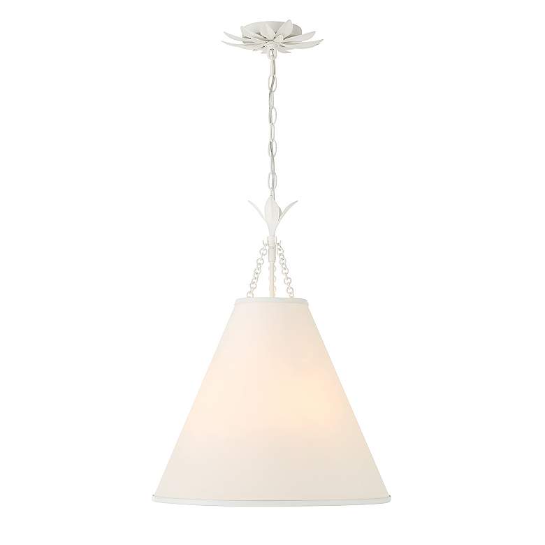 Image 4 Broche 4 Light Matte White Pendant more views