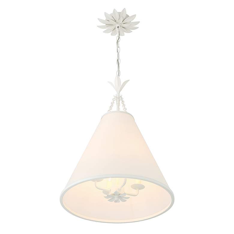 Image 5 Broche 4 Light Matte White Pendant more views
