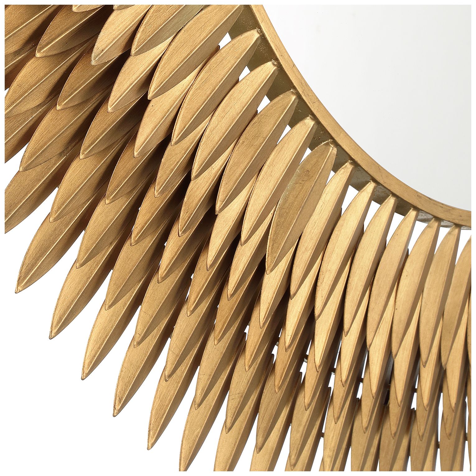 Image 4 Broche 46.75'' Antique Gold Mirror more views