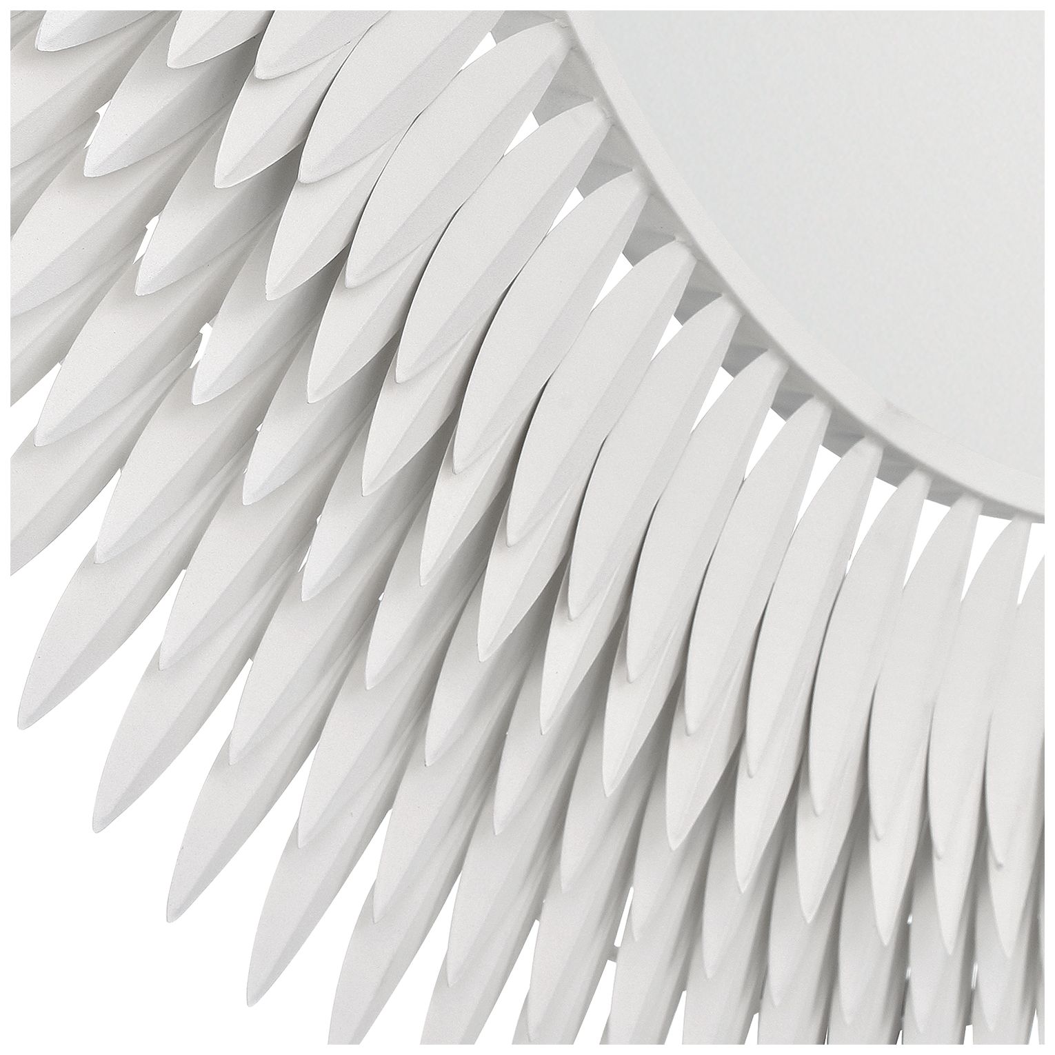 Image 4 Broche 46.75'' Matte White Mirror more views