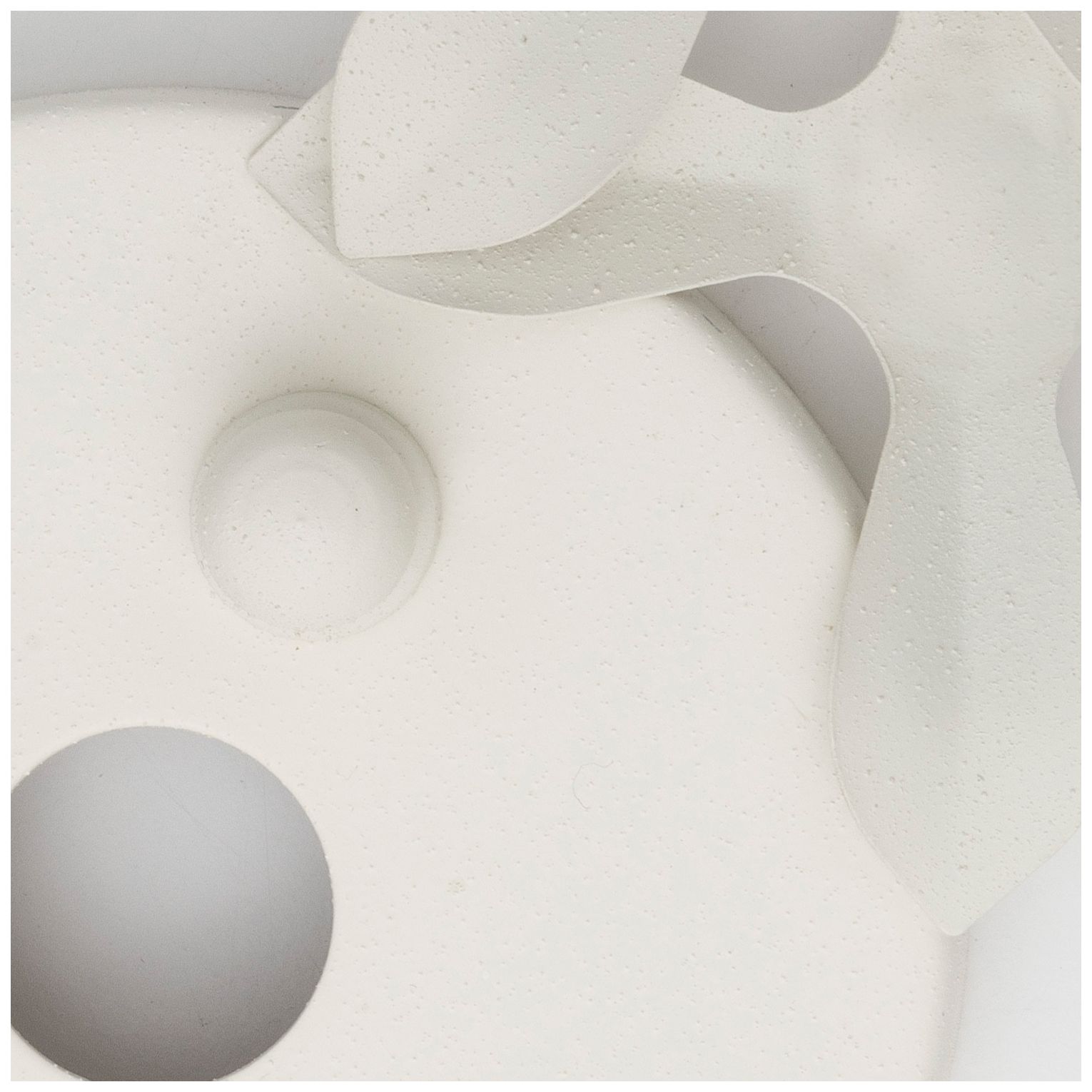 Broche 46.75'' Matte White Mirror