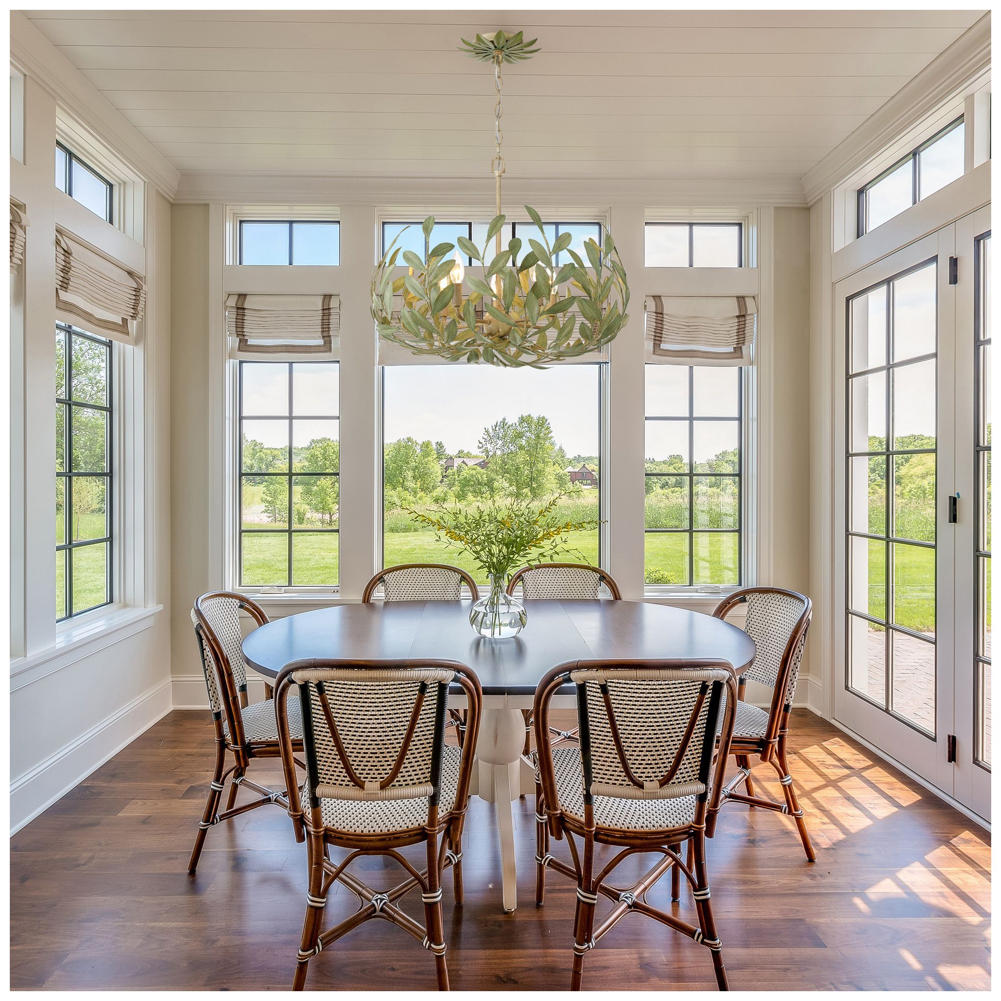 Image 6 Broche 5 Light Champagne Green Tea Chandelier more views