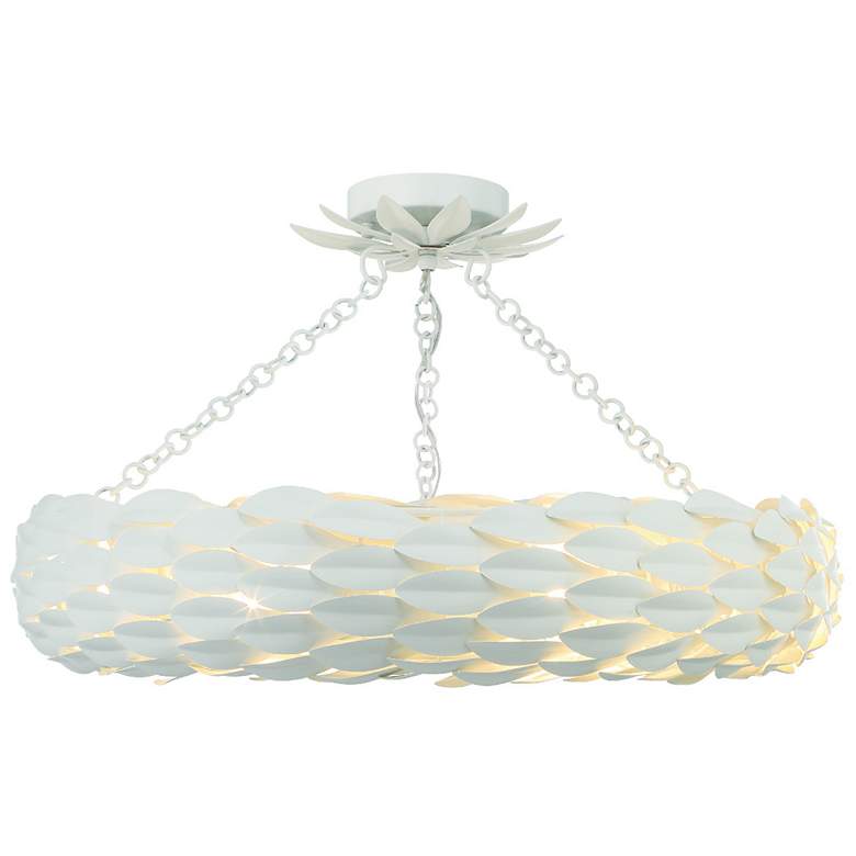 Image 1 Broche 6 Light Matte White Ceiling Mount