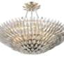 Thumbnail3 of Broche 8 Light Antique Silver Ceiling Mount more views