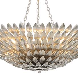 Image4 of Broche 8 Light Antique Silver Ceiling Mount more views