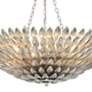 Thumbnail4 of Broche 8 Light Antique Silver Ceiling Mount more views