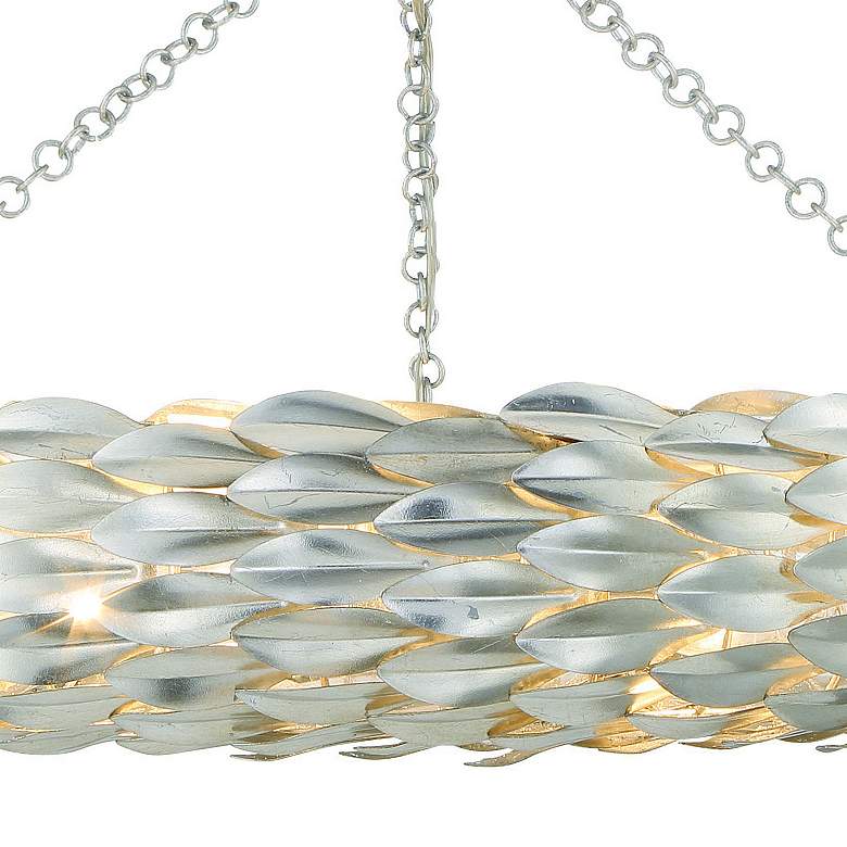 Image 4 Broche 8 Light Antique Silver Ceiling Mount more views