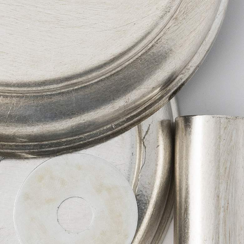 Image 6 Broche 8 Light Antique Silver Ceiling Mount more views