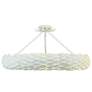 2_Broche 8 Light Matte White Ceiling Mount