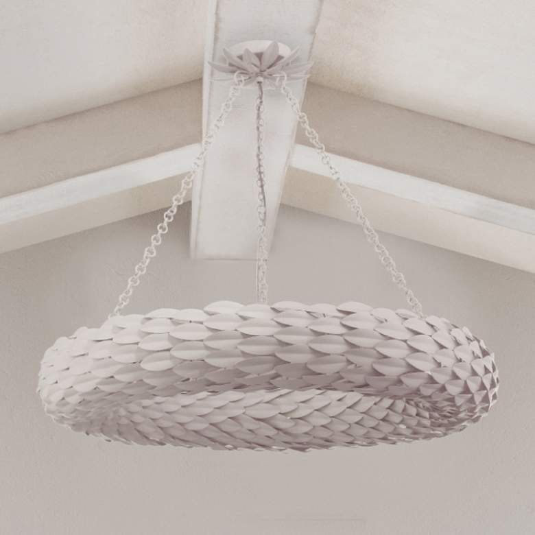 Image 1 Broche 8 Light Matte White Pendant