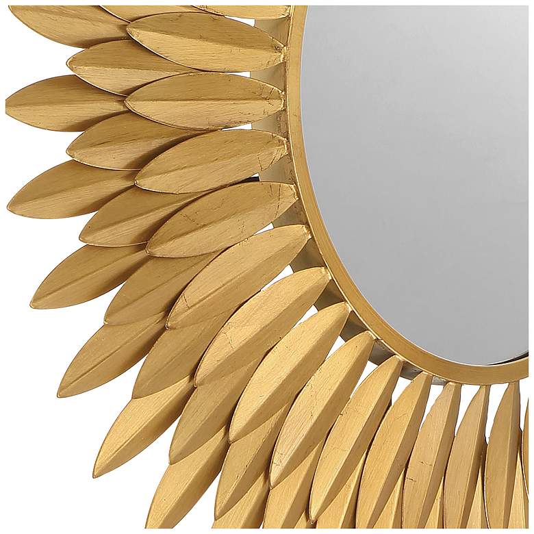 Image 2 Broche Antique Gold 24in Mirror more views