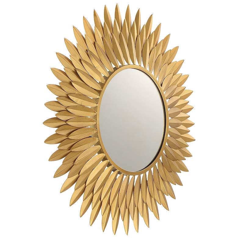 Image 3 Broche Antique Gold 24in Mirror more views