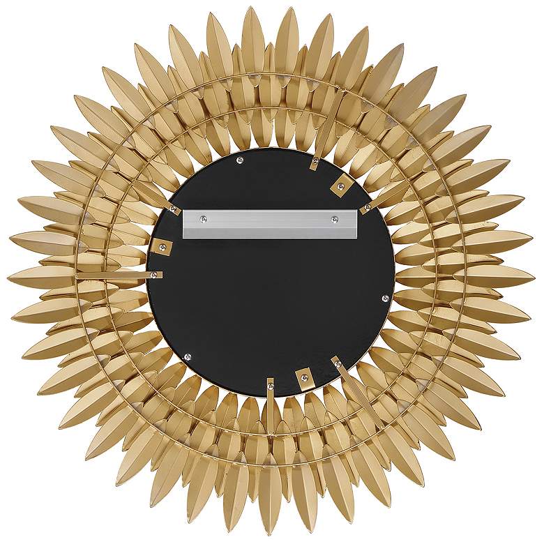 Image 4 Broche Antique Gold 24in Mirror more views