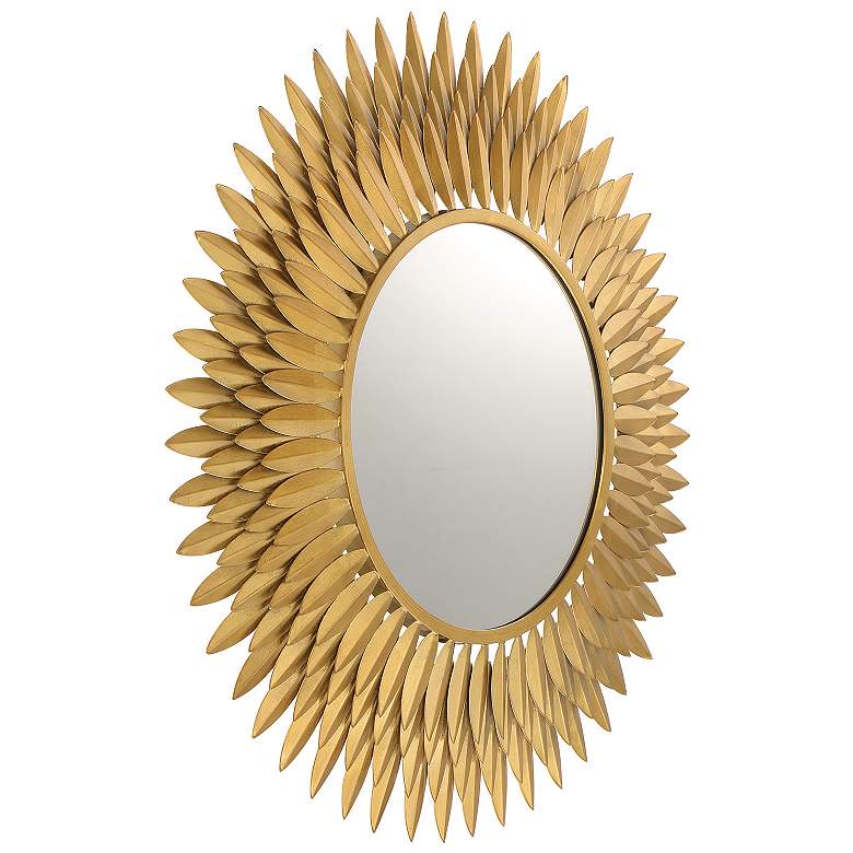 Image 3 Broche Antique Gold 30in Mirror more views