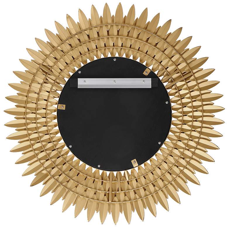 Image 4 Broche Antique Gold 30in Mirror more views