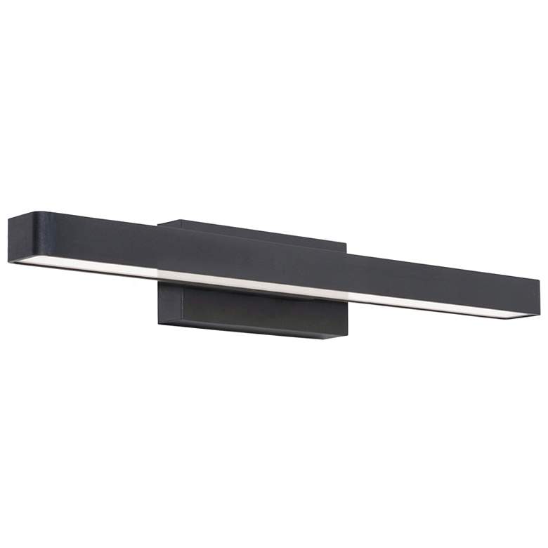 Image 1 Brock 18" Wide Black LED Vanity
